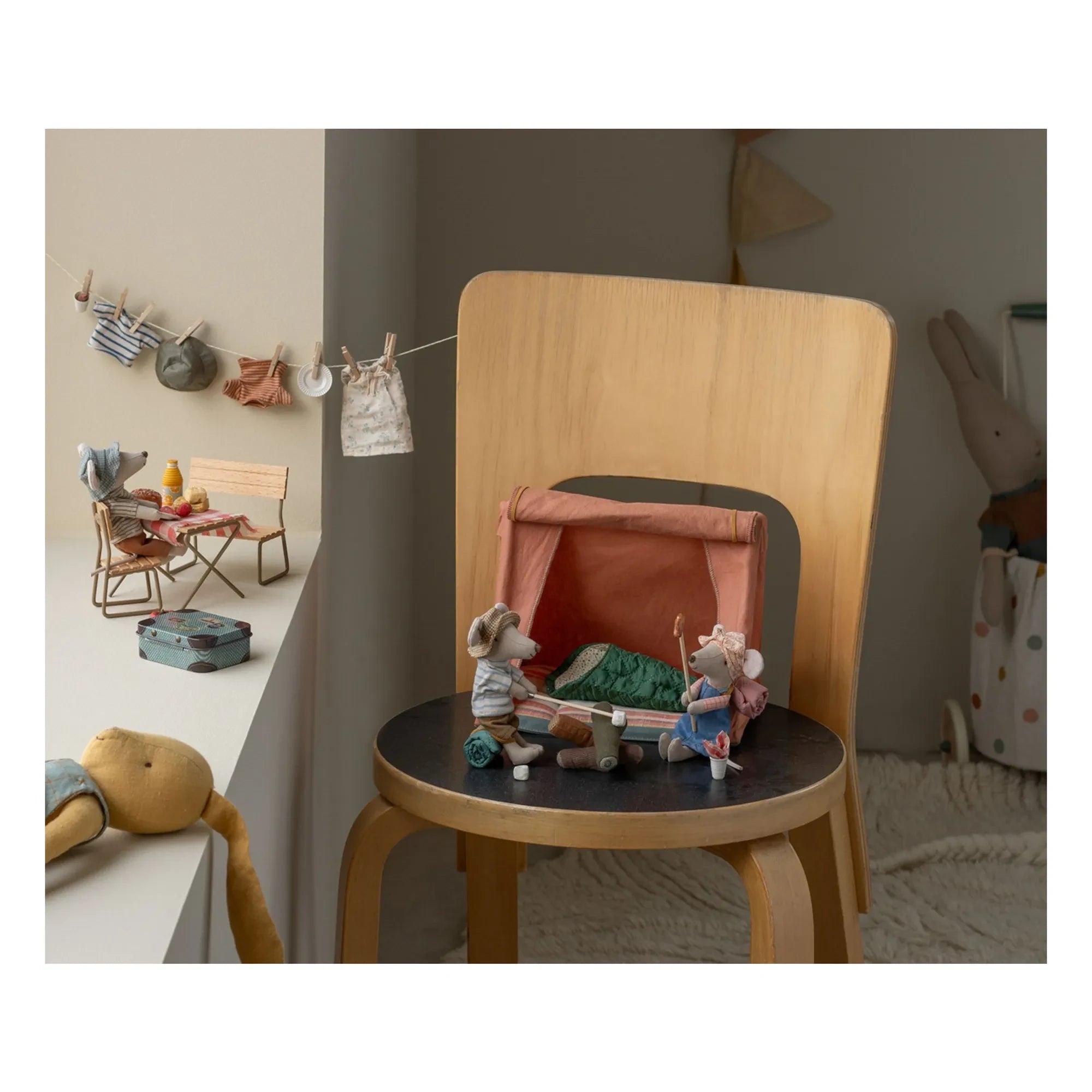 Maileg – Happy Camper Zelt | Koralle