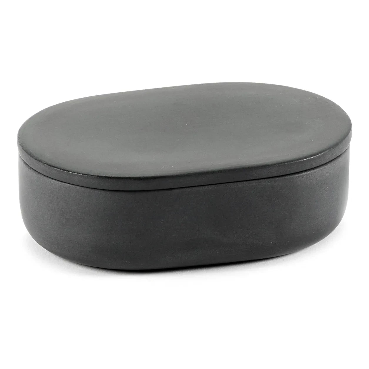 Serax - Round Lid Box | Dark Gray