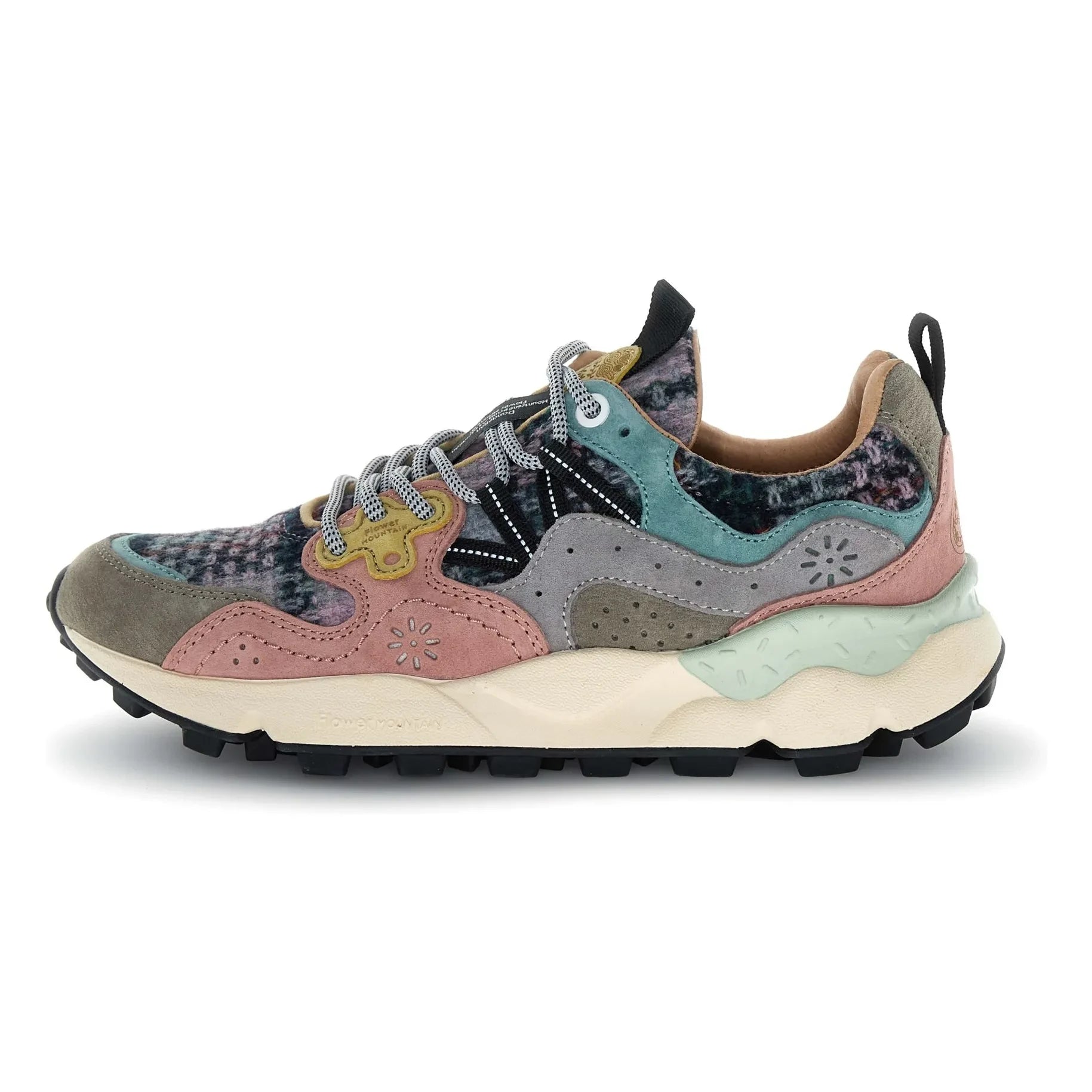 Flower Mountain - Yamano 3 Süet Kumaş Sneakers | Gri