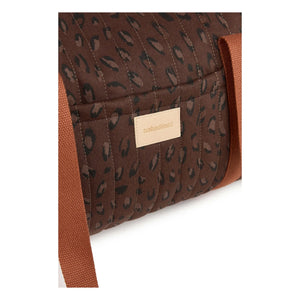 Nobodinoz - Hyde Park Leonie Weekend Bag | Leopard