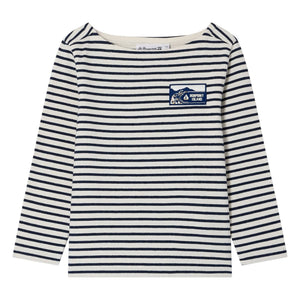 Bonpoint - Gestreiftes Baudelaire T-Shirt | Ecru