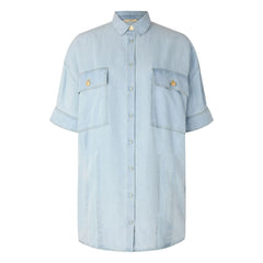 Sessùn - Fresqua Denim Dress | Light Blue