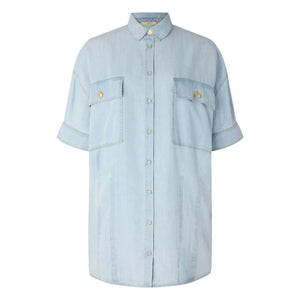 Sessùn - Fresqua Denim Dress | Light Blue