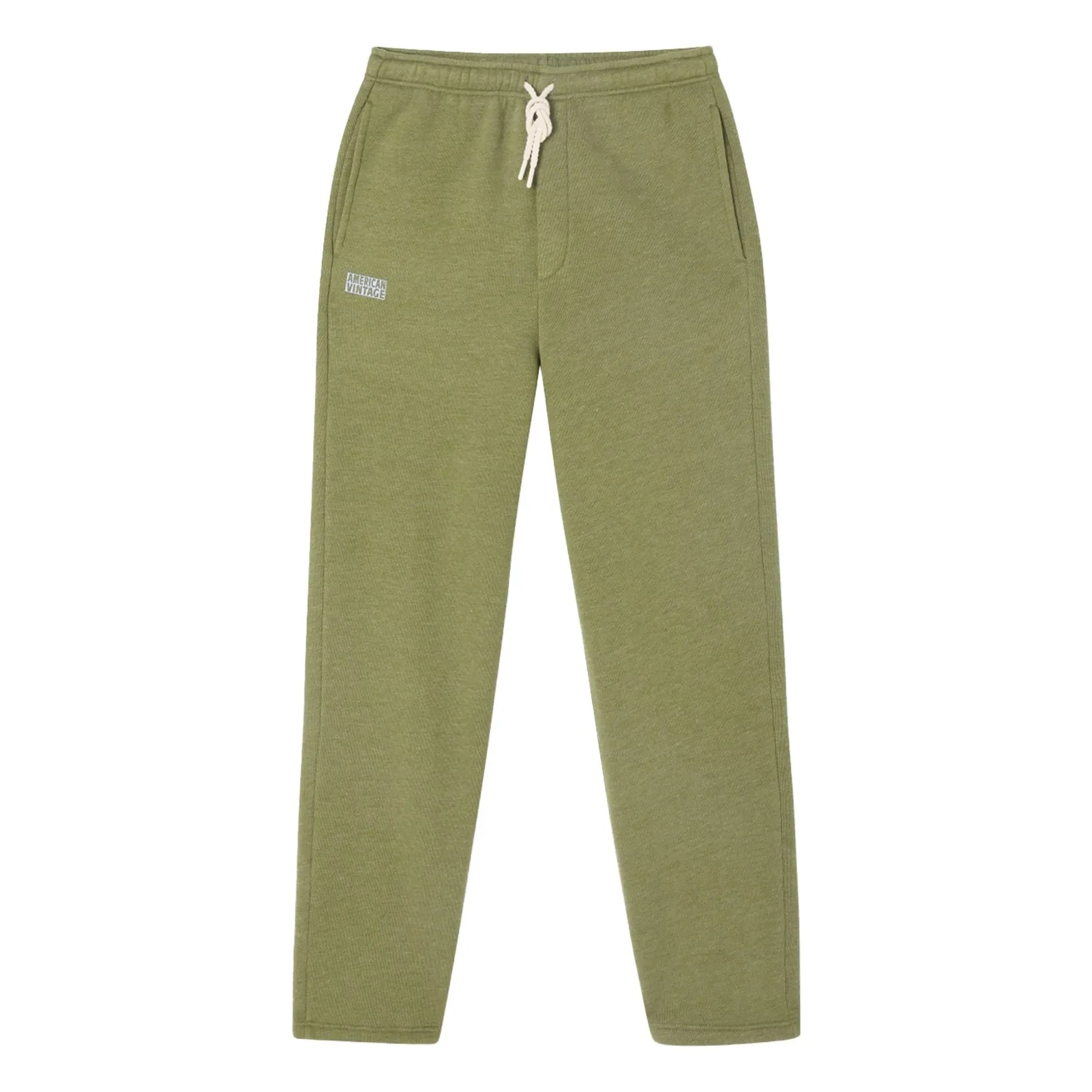 American Vintage - Doven organik pamuk jogger | Haki