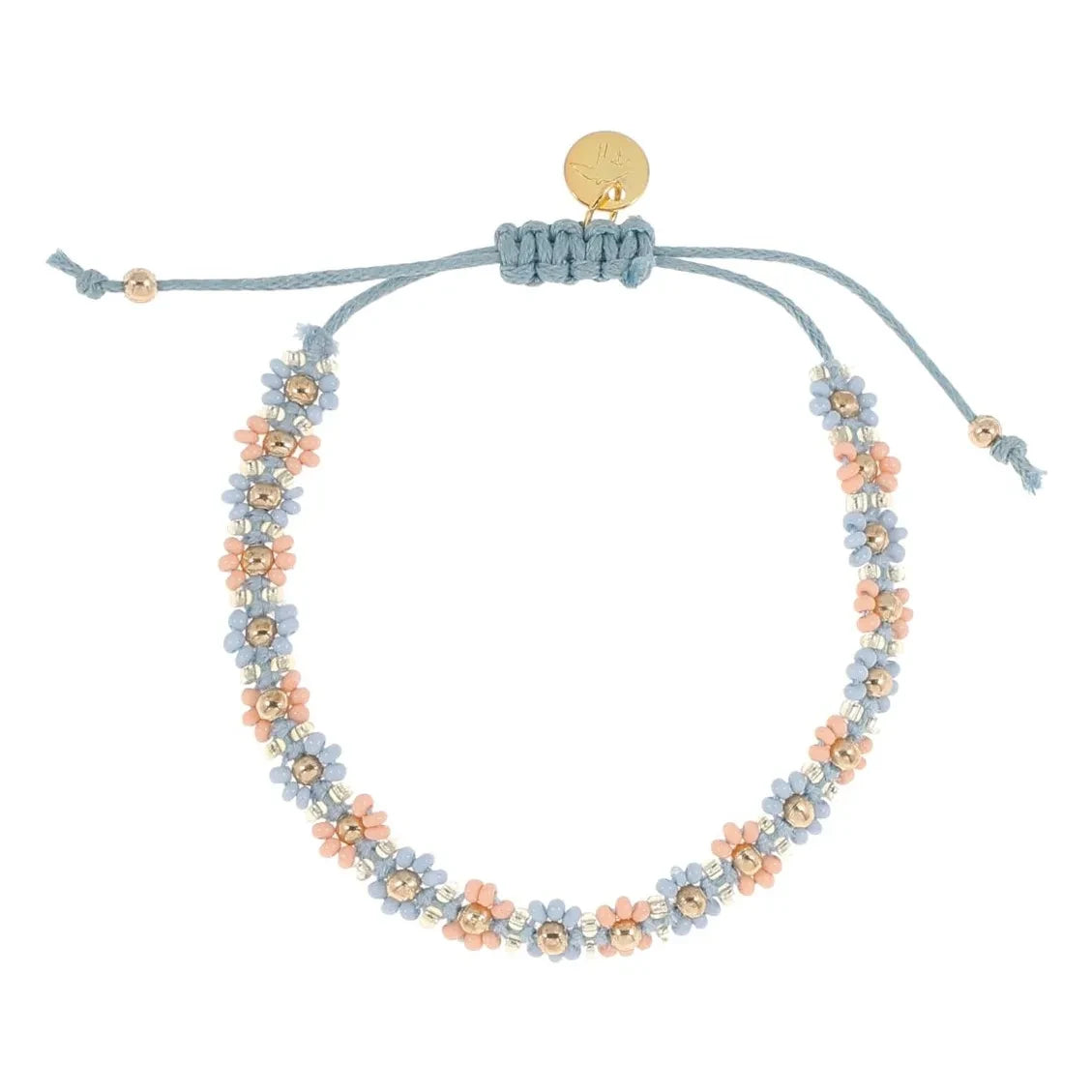 Jenest - Blumenarmband | Blau