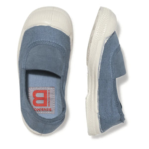 Bensimon - Vegane Tennisschuhe mit Gummizug | Denim