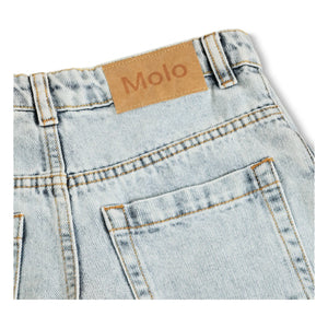Molo - Denim Bermuda Art Organic Cotton | Light Blue