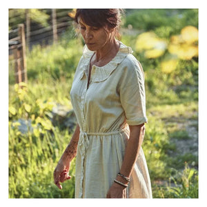 Poudre Organic - Camarine Kleid - Damen Kollektion | Creme
