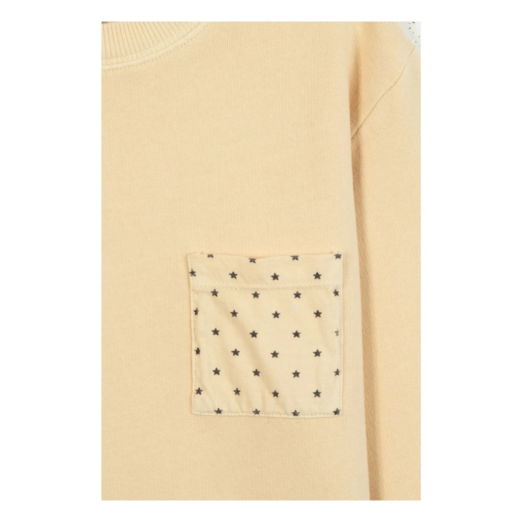 Bonton - Narciss Stern-Kapuzenpullover | Vanille