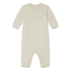 Bonpoint - Atilou Chéri Organic Cotton Romper | Gray