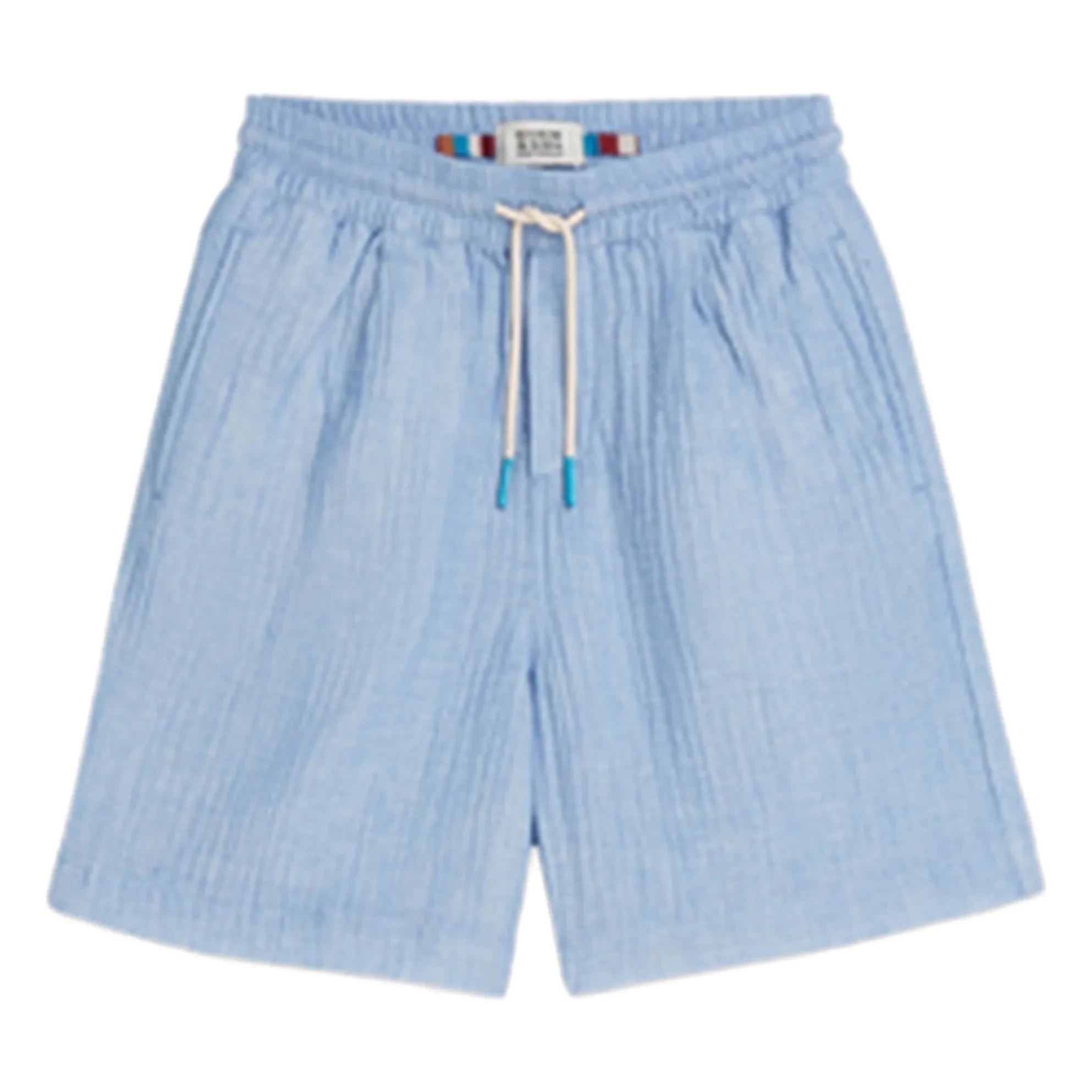 Scotch & Soda - Chambray-Shorts | Hellblau