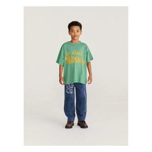 Bobo Choses - Patch-Hose aus Bio-Baumwolle | Blau