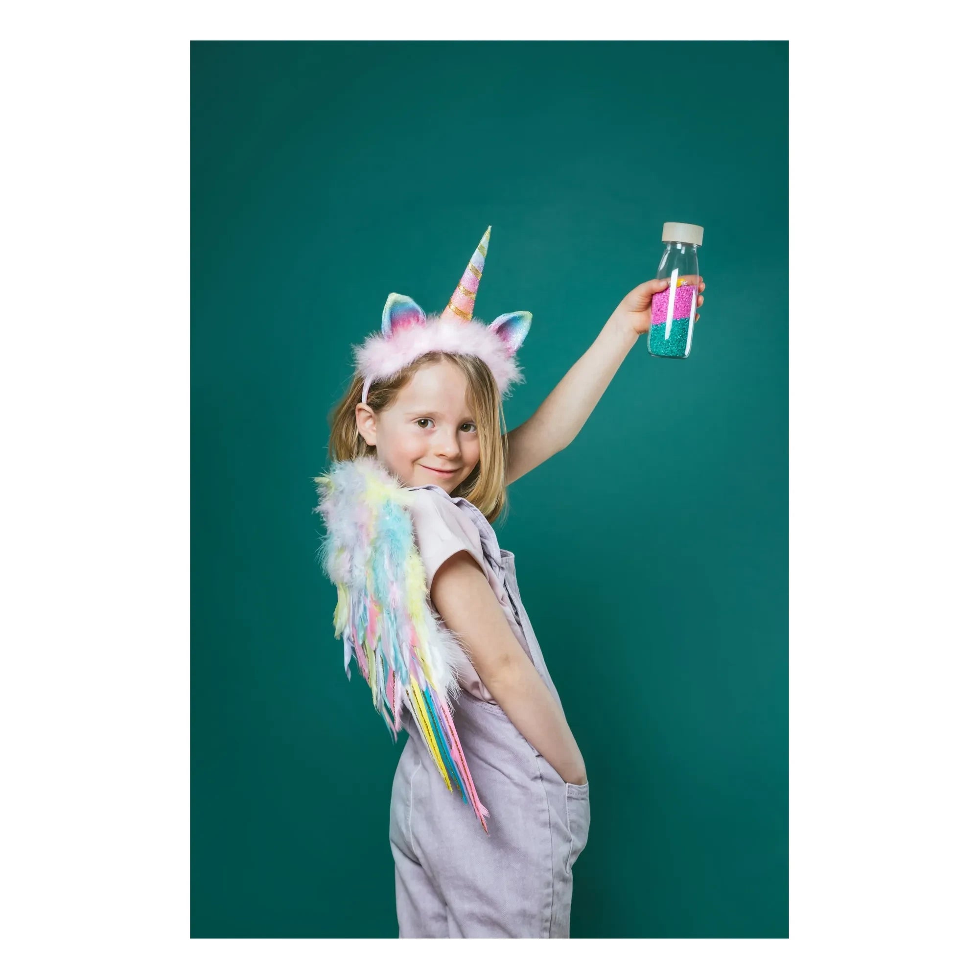 Petit Boum - Sensorikflasche Einhorn
