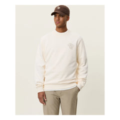 Les Deux - Ben Faience Pamuklu Bisiklet Yaka Sweatshirt | Krem