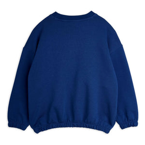Mini Rodini - Bio-Baumwoll-Sweatshirt Animals | Dunkelblau
