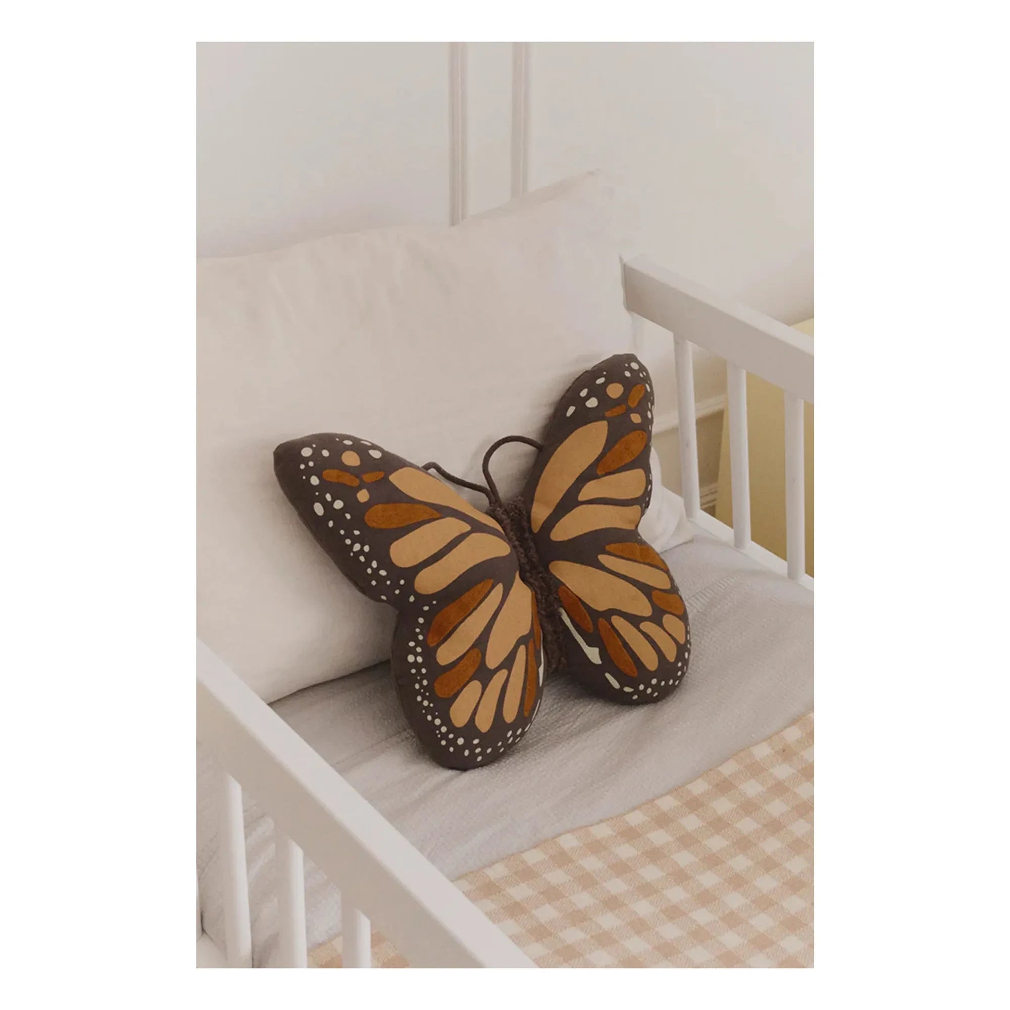 Lorena Canals - Schmetterlingskissen | Orange