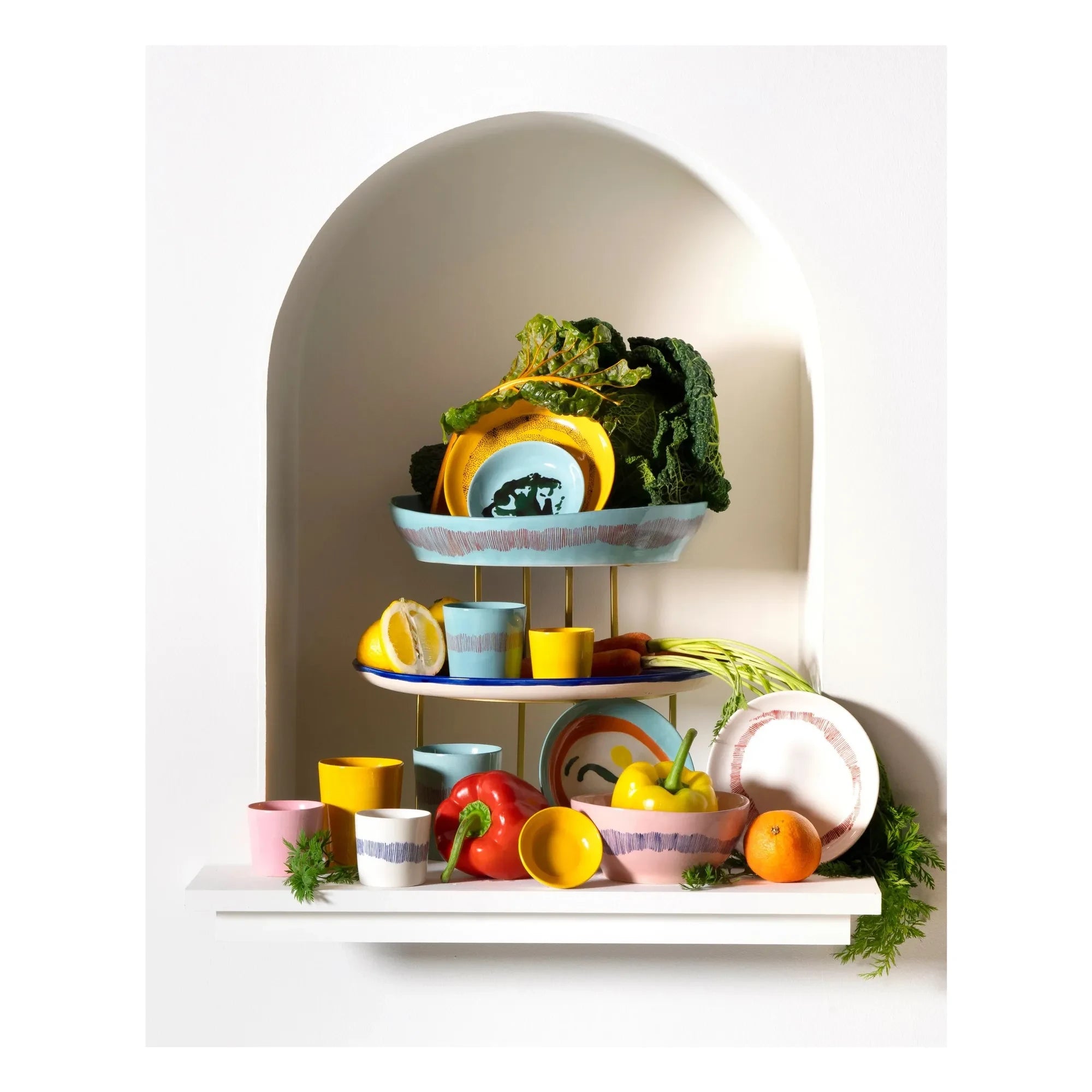 Serax - Feast Suppenteller, Ottolenghi - 2er Set | Türkis