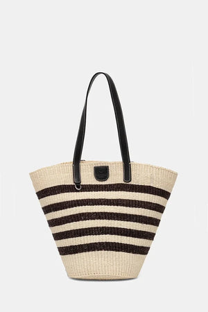 Weekend Max Mara Örgü Kumaş Kadın Plaj Çantası AGENNAIO
