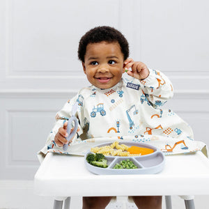 Bibado Long Sleeve Coverall Weaning Bib - Little Loader-Bibs-Little Loader-One Size | Natural Baby Shower
