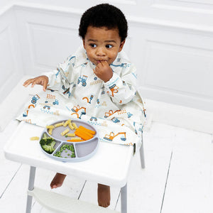 Bibado Long Sleeve Coverall Weaning Bib - Little Loader-Bibs-Little Loader-One Size | Natural Baby Shower
