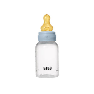 BIBS Baby Bottle Latex 1 Pack - Baby Blue-Baby Bottles-Baby Blue-150ml | Natural Baby Shower