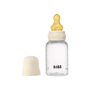 BIBS Baby Bottle Latex 1 Pack - Ivory-Baby Bottles-Ivory-150ml | Natural Baby Shower