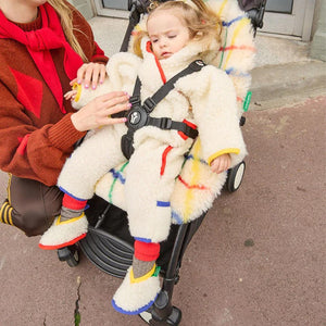 Binibamba BOBO X BINI Merino Snugglesuit - Milk-Snugglesuits-Milk-0-6m | Natural Baby Shower