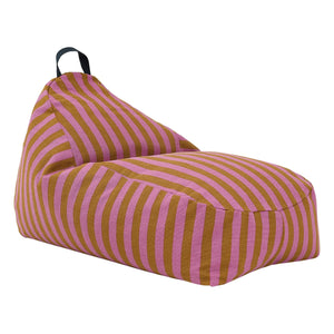 Nobodinoz - Bliss langer Pouf | Rosa