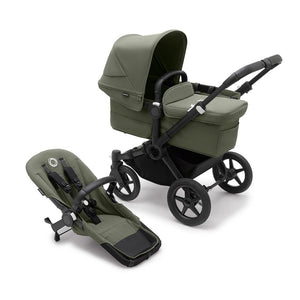 Bugaboo Donkey 5 Duo Essential Stroller Bundle-Travel Systems-Desert Taupe- | Natural Baby Shower
