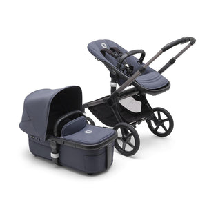 Bugaboo Fox 5 Complete Pushchair - Stormy Blue-Strollers-Stormy Blue- | Natural Baby Shower