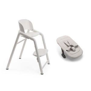 Bugaboo Giraffe + Newborn Set-Highchairs-White- | Natural Baby Shower