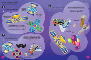 Buster Books - English Activity and Story Book with Lego Build and Stick Figure Toy