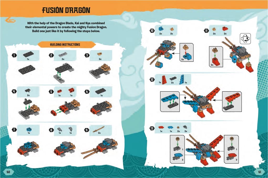 Buster Books - Lego Ninjago Figür Oyuncaklı İngilizce Aktivite ve Hikaye Kitabı