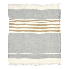 Libeco - Belgium Beach Towel | Gray
