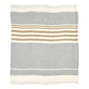 Libeco - Belgium Beach Towel | Gray