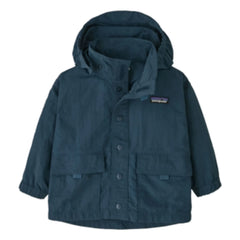 Patagonia - Günlük Outdoor Montu Geri Dönüştürülmüş Elyaf Bebek | Koyu Mavi