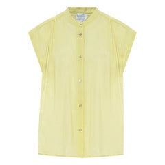 Forte Forte - Cotton and Silk Voile Blouse | Yellow