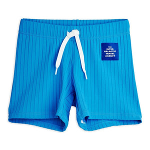 Mini Rodini - Reisebüro Badeshorts recycelte Faser | Blau