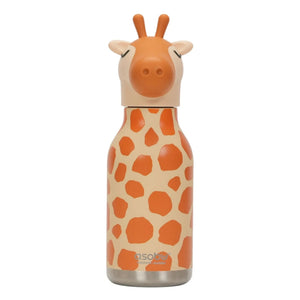 Asobu - Giraffe paslanmaz çelik su şişesi | Turuncu