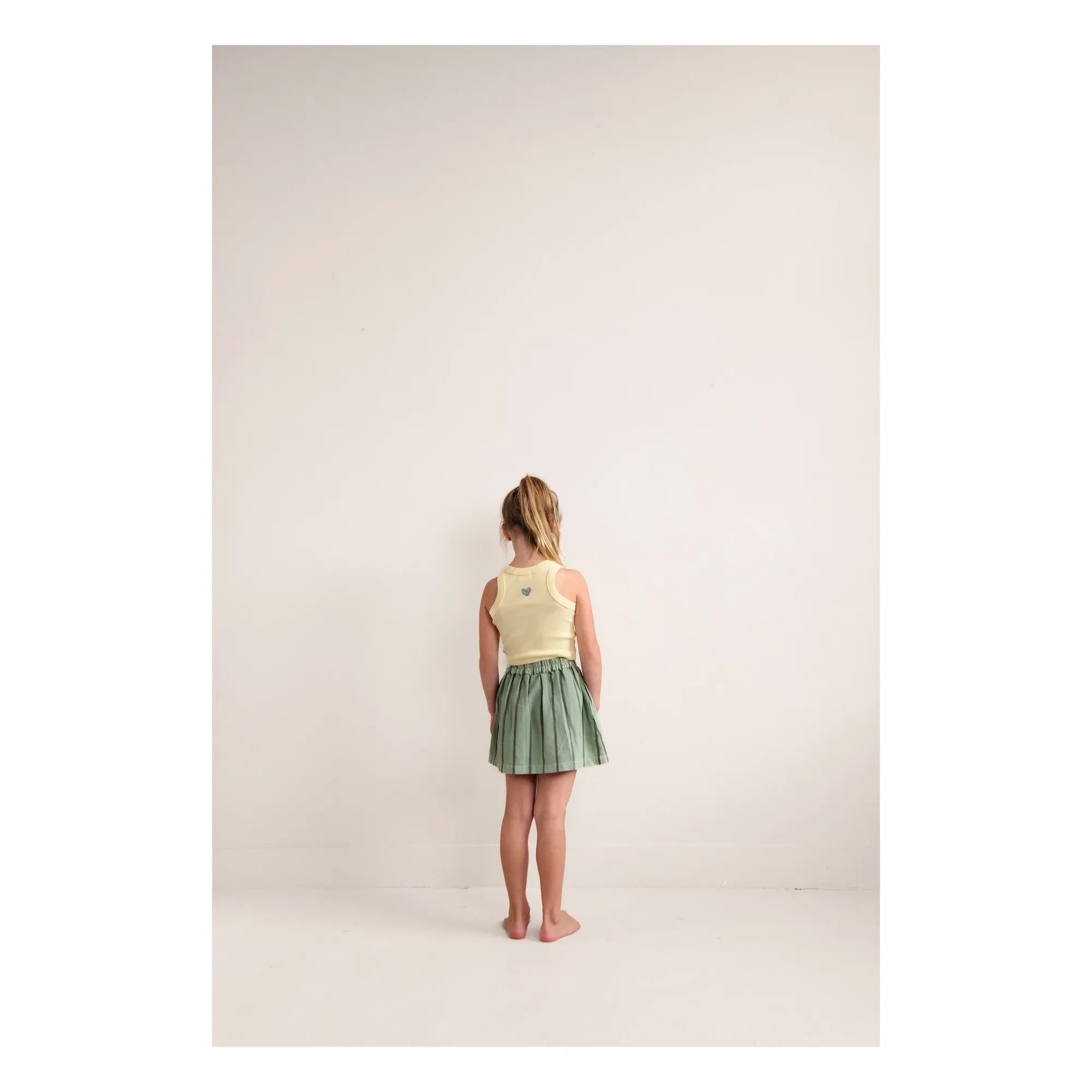 Jenest - Bonnie Top aus Bio-Baumwolle | Blassgelb