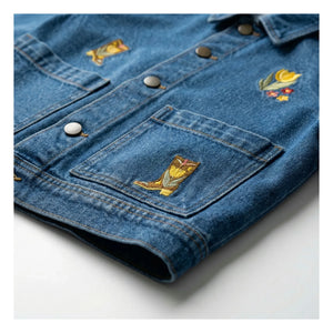 Hundred Pieces - Denim Mercury Jacket Boots | Blue
