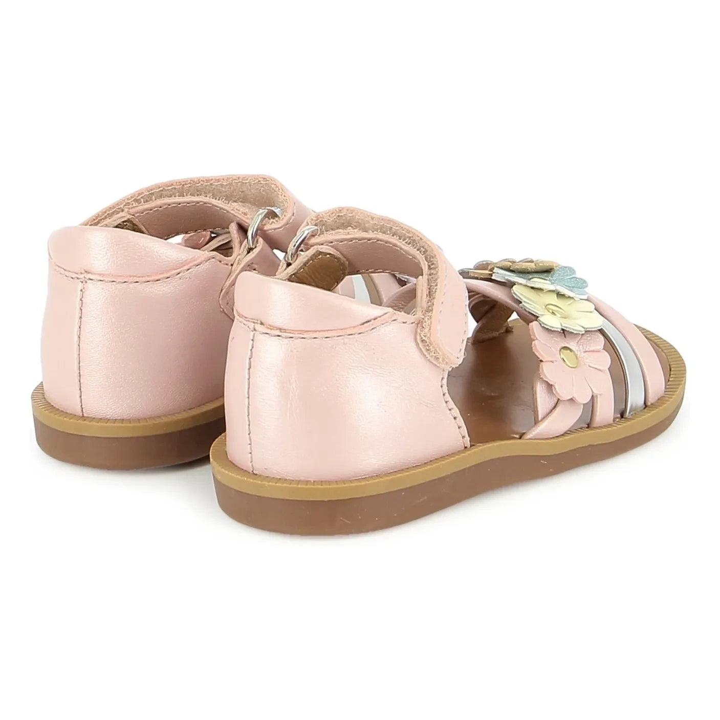 Pom d'Api - Poppy Multi Flo Sandalen | Puderrosa