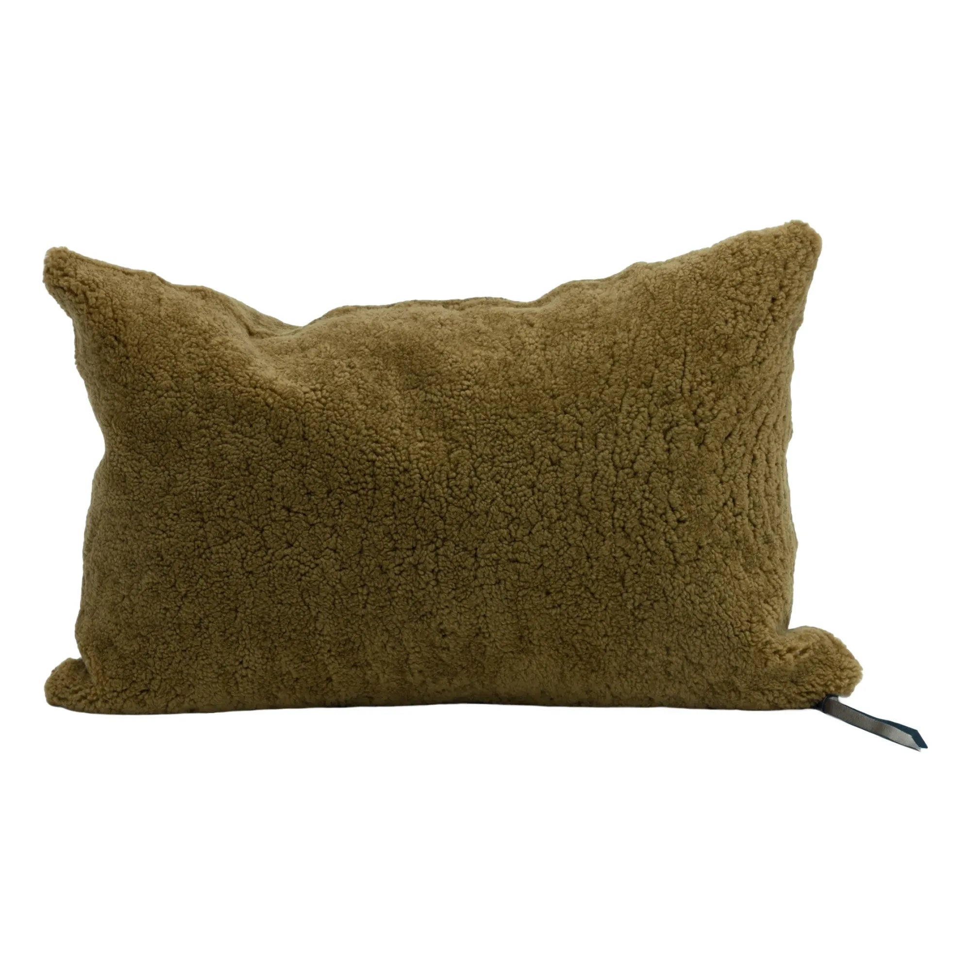 Maison de Vacances - Vice Versa Lockenkissen aus Lammfell | Bronze
