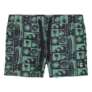 Tumble N'Dry – Natal Badehose aus recycelten Fasern | Grün