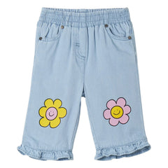 Stella McCartney Kids - Denim Kalpli Pantolon | Soluk Denim