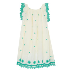Bonton - Lena Kleid mit Rüschen | Ecru