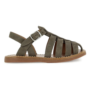 Pom d'Api - Sandaletler Beach-Stitch Dad Nubuk | Haki