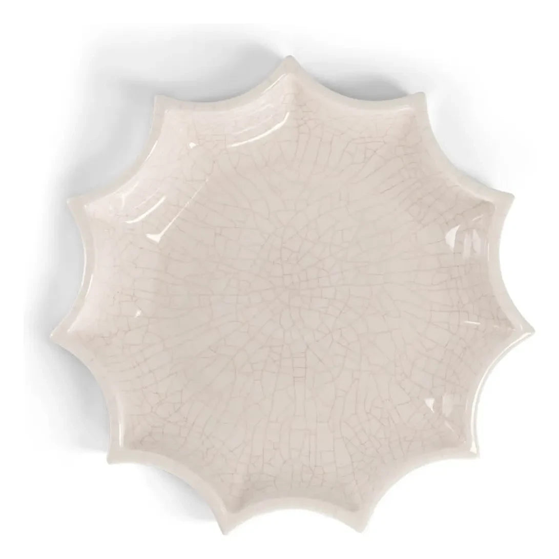 The Socialite Family - Tasca pocket organizer with crack glaze | Cream