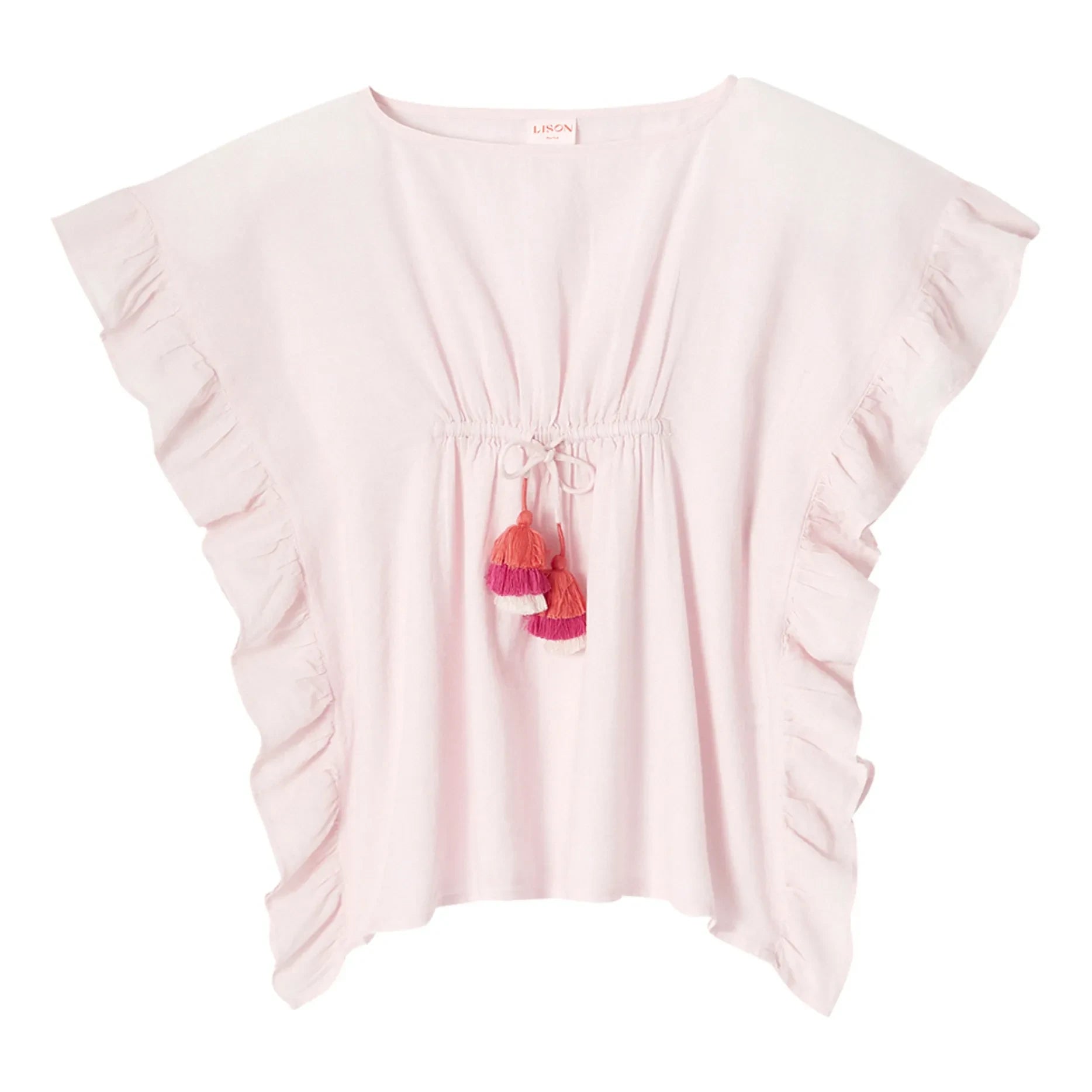 Lison Paris - Caftan Lea | Pembe