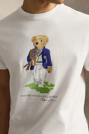Polo Ralph Lauren erkek pamuklu Wimbledon tişört
